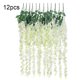 thumbnail image 1 of Guirnalda de flores artificiales para techo, colgante de pared, simulación, vegetación, hogar, boda, plástico, flor falsa, vid, blanco Vogacara HA8919-01B, 1 of 6