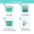 thumbnail image 4 of Forro desechador de pañales RUNDE Waste Bag, paquete de 6 unidades, 10 m, 4 of 4