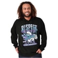 thumbnail image 3 of The Smurfs Kanji Respect the Hustle Hoodie Sweatshirt Women Men Brisco Brands M, 3 of 6
