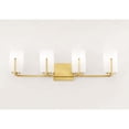 thumbnail image 5 of 21284SWSBR Maxim Lighting Dart-4 Light Bath Vanity-29.75 Inches wide by 7.75 inches high-Satin Brass Finish, 5 of 8