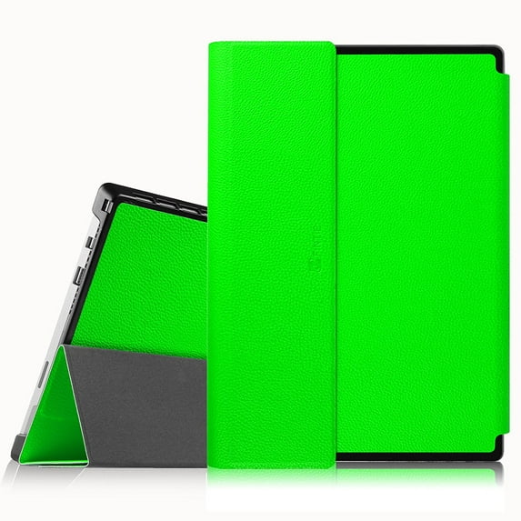 Microsoft Surface Pro 4 12.3-Inch Tablet SlimShell Case - Fintie Ultra Light Weight Stand Cover, Green
