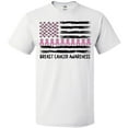 thumbnail image 3 of Inktastic Breast Cancer Awareness Pink Ribbons and Flag T-Shirt, 3 of 5