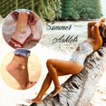 thumbnail image 4 of WEIS 4.5mm Figaro Gold Chain Anklets with Initial Ankle Bracelet for Women Teens 22-27cm Length-Adjustable,Customizable (Send Gift Box), 4 of 7