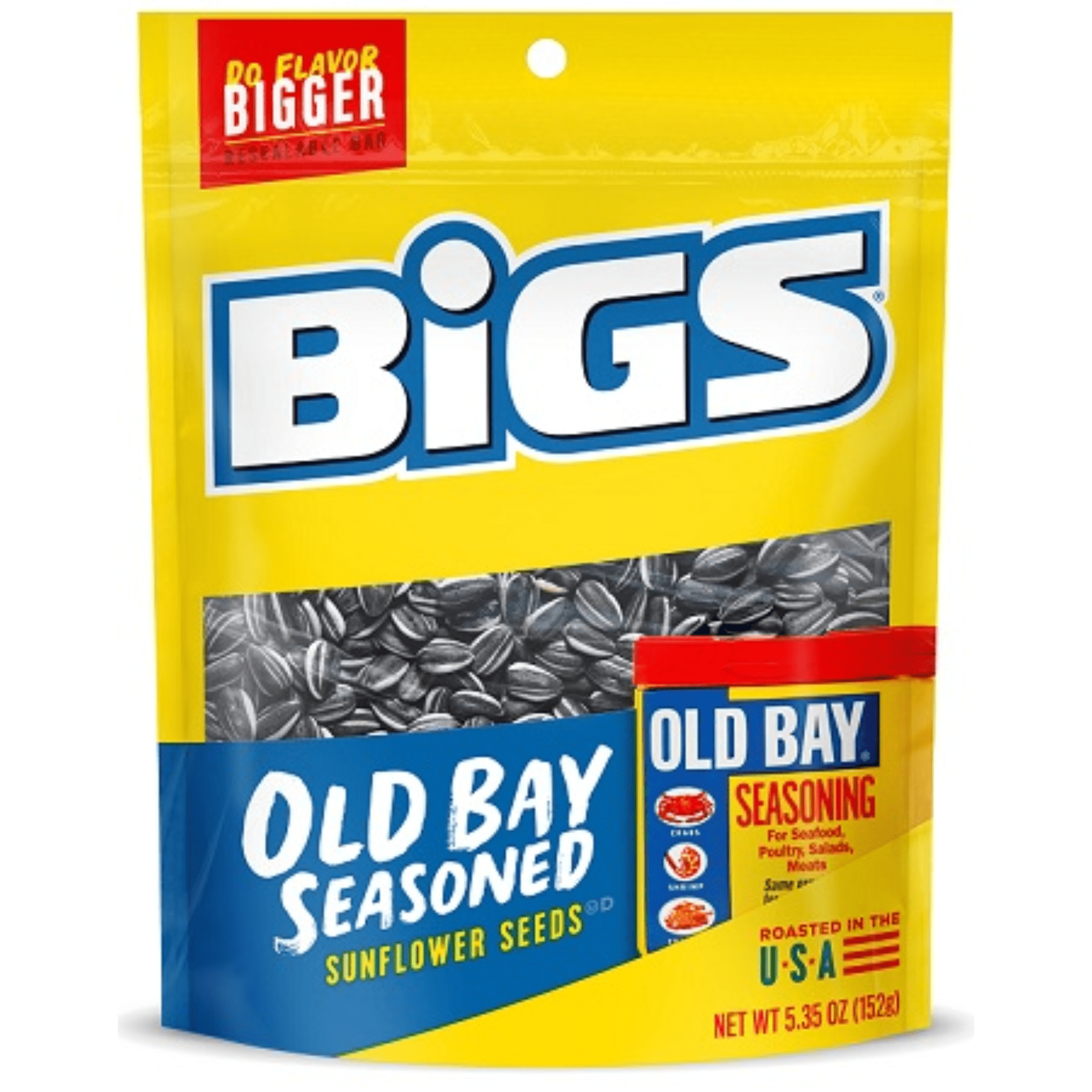 BIGS SEEDS OLD BAY CATCH OF THE DAY 5.35 Oz. (Pack of 2)