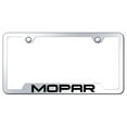 thumbnail image 2 of Mopar License Plate Frame - Laser Etched Cut-Out Frame - Stainless Steel, 2 of 2