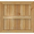 thumbnail image 2 of 21 1/2"W X 20"H Timbercraft Four 5 3/8" Boards Framed Board-N-Batten Shutters, Rough Sawn Western Red Cedar (Per Pair), 2 of 13