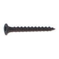 thumbnail image 1 of #6 x 1-5/8" Black Phosphate Steel Coarse Thread Square Drive Bugle Head Drywall Screws DWSCR-104, 1 of 1