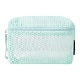 thumbnail image 7 of bestolf Cosmetic Bag Zipper Design Adjustable Size Mesh See-Through Washable Travel Makeup Organizer Storage Pouch, 7 of 7