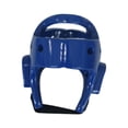 thumbnail image 4 of Casco de boxeo, casco de taekwondo, transpirable, protección para frente y los oídos, protector de cabeza para MMA, kickboxing y lucha. Azul, 4 of 8