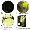 thumbnail image 3 of Designart "Echoes Within The Silent Factory" Factories Floater Framed Canvas Art Print, 3 of 5