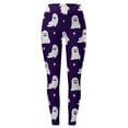 thumbnail image 6 of Hkoxplj Halloween Leggings for Women Cotton Blend High Waist Printed Leggings Bat Ghost Pumpkin Funny Novelty Casual Workout Stretch Pants Festival Party Tights All Season Athletic Leggings, 6 of 6