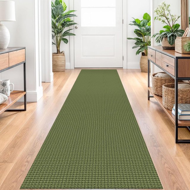 Braided Area Rug x Ft Washable Rugs for Entryway Throw Rugs Rubber Backed Boho Door Mat Indoor Entrance Cotton Kitchen Rugs Woven Front Door Rug for Foyer Living Room Tan/