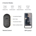thumbnail image 5 of WalkingPad C2 Under Desk Portable Treadmill Double Folding for Storage with Smart Walk Sensors in Black, 1HP Power Max Speed 3.7 MPH, 5 of 8