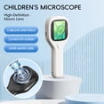 thumbnail image 4 of Handheld Digital Microscope, HD Photo and Video Adjustable LED Lights 2MP 100X-500X Zoom Range Handheld Magnifying Glass  for Science, 4 of 7