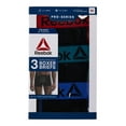 thumbnail image 4 of Reebok Men’s Underwear Pro Series Performance Trunk Boxer Briefs, 3-Inch, 3-Pack, 4 of 9