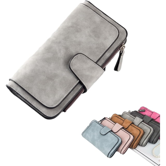Cartera popular, Carteras populares para mujeres, Carteras múltiples retro glamorosas, Múltiples ranuras para tarjetas, Gran capacidad