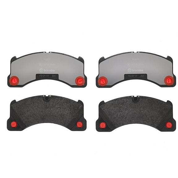 Brembo OE P65017 Front Low-Met Brake Pads for 2008-2010 Porsche Cayenne and 2010 Panamera