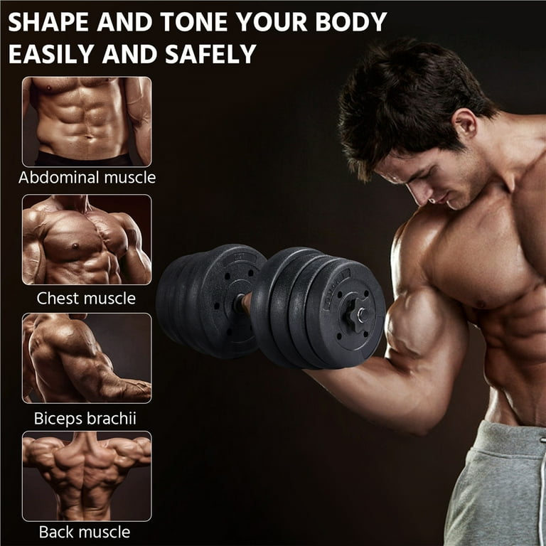 Free Shipping Alden Design 66 Lb. Adjustable Dumbbell Free Weight Set Black Walmart