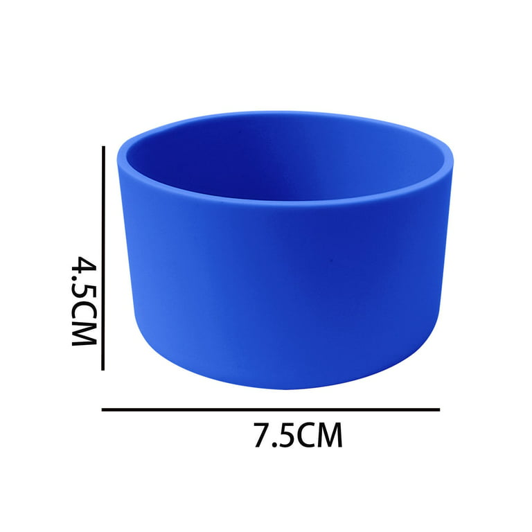 Yannee 2.7 inches Cup Cover Space Pot Silicone Silicone Cup Sleeve Rubber  Bottom Pad 32-40oz Universal