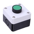 thumbnail image 1 of Cajas Resistentes a la intemperie Pulsador verde Control de un botón para ANGGREK Otros, 1 of 8