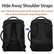 thumbnail image 3 of Mochila Matein viaje grande expandible 40L resistente al agua ligera unisex negra, 3 of 3