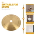 thumbnail image 3 of OUNONA 1Set Golden Light Socket Retainer Rings for People Who Value Craftsmanship 3.93X3.93X0.39in, 3 of 5