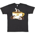 thumbnail image 3 of Inktastic Cute Hot Chocolate Hedgehogs T-Shirt, 3 of 5