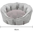 thumbnail image 2 of Cama para Perros, Cama para Gatos, Sofá para Perros, Cama con cojín para Perros de Felpa, Cesta Extra Suave para Mascotas para Perros y Gatos pequeños, 46 * 46 * 23 cm, 2 of 5