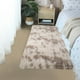 thumbnail image 1 of Alfombra de Gamuza Afelpada - Alfombra de Poliéster Ultrasuave para Sala de Estar, Dormitorio y Comedor - Alfombra Decorativa Ecológica Antideslizante de 80 X 160 Cm, 1 of 2