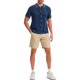 thumbnail image 2 of CAMISA DE PÓLO DE MALLA PARA HOMBRE INSPIRADA CHIC, CON BOTONES, DE MANGA CORTA, LIGERA Y CASUAL, VERANO, AZUL MARINO, 2 of 6