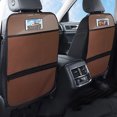 thumbnail image 4 of Almohadilla universal antipatadas para asiento de coche para niños, antisuciedad, bolsa de almacenamiento trasera para toda la cubierta Likrtyny Accesorios para autos y motos, 4 of 6
