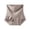 Gray, variant on Women's High Waist Seamless Briefs, Scalloped Waist Button Accent Stretch Tummy Hip Lift Soft Shaping Underpants M-2XL