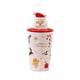 thumbnail image 3 of Vaso navideño Regalos navideños Taza Preciosa taza navideña de porcelana de 400 ml Estilo C, 3 of 9