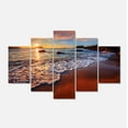 thumbnail image 2 of Design Art - Stunning Ocean Beach at Sunset, 2 of 3