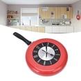 thumbnail image 2 of Decorative Hanging Clocks, Aluminum Pot Wall Clock Large Digital Dial for Dining Room for Bars for Restaurants, 2 of 9