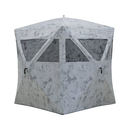 UPC: 0012642022425 | Barronett Blinds® Radar™ Portable Hub Blind 2-Person Crater™ Cold RA200CS