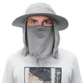 thumbnail image 1 of Chapeau de Soleil d'Été pour Hommes, Visière de Randonnée, Pêche, Anti-UV, Large Bord, 1 of 4
