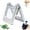 Silver, variant on NewSavvy Tube Squeezer, Upgraded Aluminum Alloy Toothpaste Tube Squeezer, Heavy Duty Toothpaste Roller, Multifunctional Tube Wringer Roller Dispenser Tool for Daily Artist Hair Salon Painter (Silver)