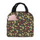 thumbnail image 1 of Easygdp Mexican Food Beer Bolsa Térmica Premium - Tela Oxford Impermeable, Gran Capacidad, Bolsillo Frontal, Unisex para Trabajo, Escuela, Actividades al Aire Libre y Picnics, 1 of 8