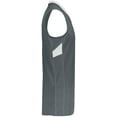 thumbnail image 6 of Holloway Sportswear L Dual-Side Single Ply Basketball Jersey Graphite/White 224078, 6 of 6
