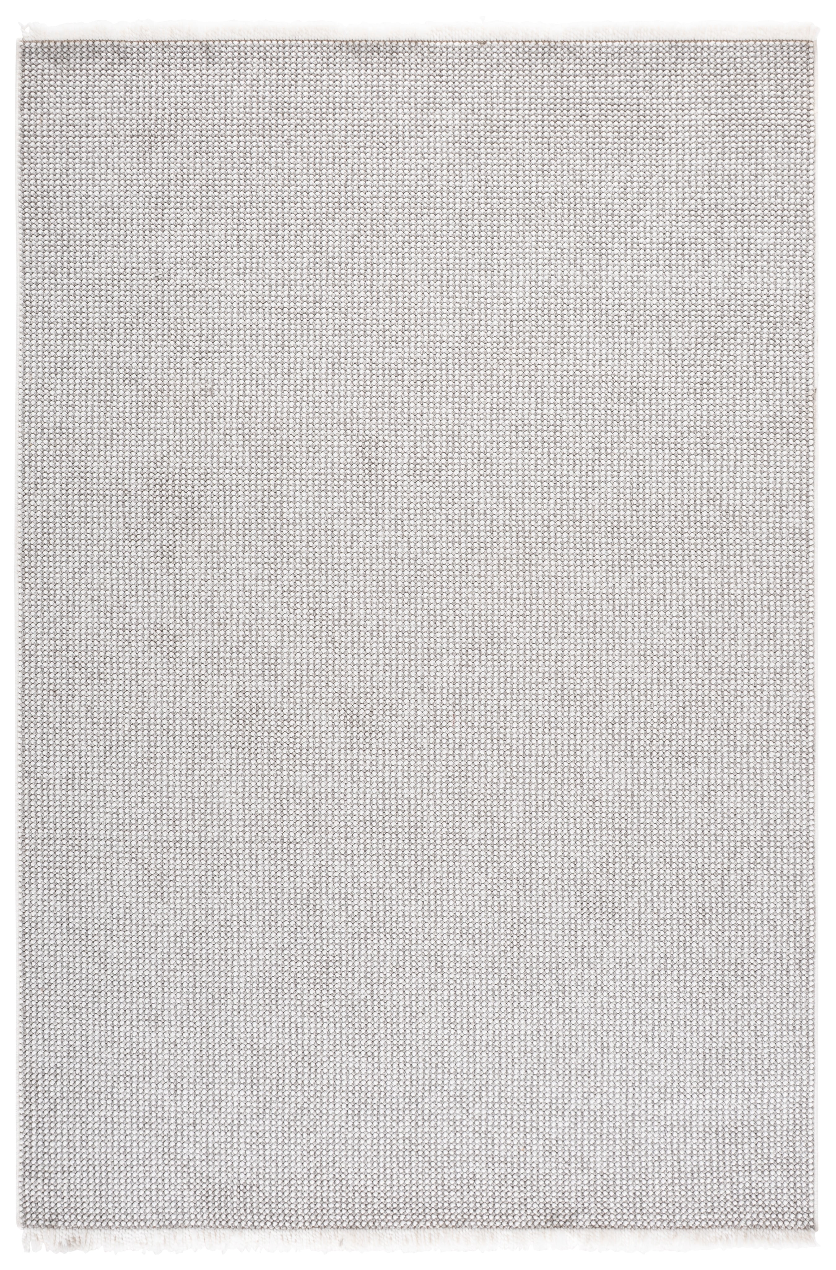 Safavieh Lotus Leila Solid Area Rug, Light Gray/Ivory, 5'3" x 7'6"