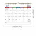 Calendar 20252026 Wall Calendar Runs Jan 2025 to Dec 202612 Months Calendar Planner with