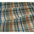 thumbnail image 4 of oneOone Viscose Jersey Fabric Madras Check Decor Fabric Printed BTY 60 Inch Wide, 4 of 4