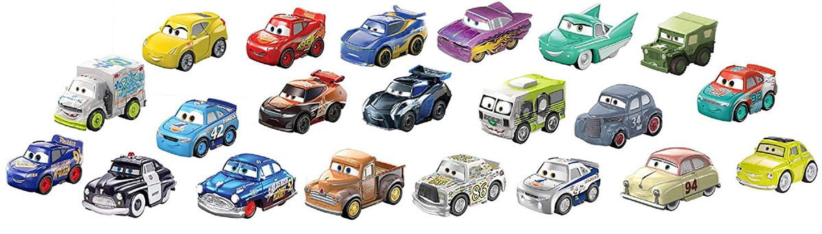 Disney / Pixar Cars Die Cast Mini Racers Mini Racers Car 21-Pack