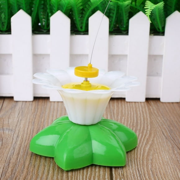 Juguete eléctrico giratorio para Gato, divertidos juguetes de animales de mariposa de plástico, entrenamiento interactivo para gatos