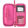 thumbnail image 2 of Funda rígida para calculadora Mchoi para TI-84 Plus CE, color rosa, 2 of 9