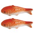 thumbnail image 1 of 2Pcs Floating Fish Ornament for Aquarium Fish Tank Decoration Ceramic Fish Figurine Statue, 1 of 9