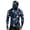Blue, variant on Sun Protection Shirts for Men Fishing Shirt with Hood,UPF 50+ Sun Protection Hoodie Camo Long Sleeve Shirts High Visibility Safety T Shirt