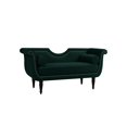 thumbnail image 3 of Luna Rembourrée Loveseat Chasseur Vert, 3 of 10