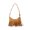 Brown, variant on Vintage Fringe Handbag Women Messenger Top-Handle Bag with Tassel Suede Shoulder Crossbody Bag Hippie Western Purse